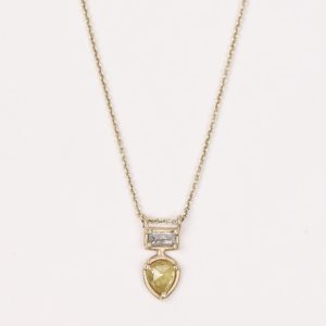 Fantasy Double Drop Necklace
