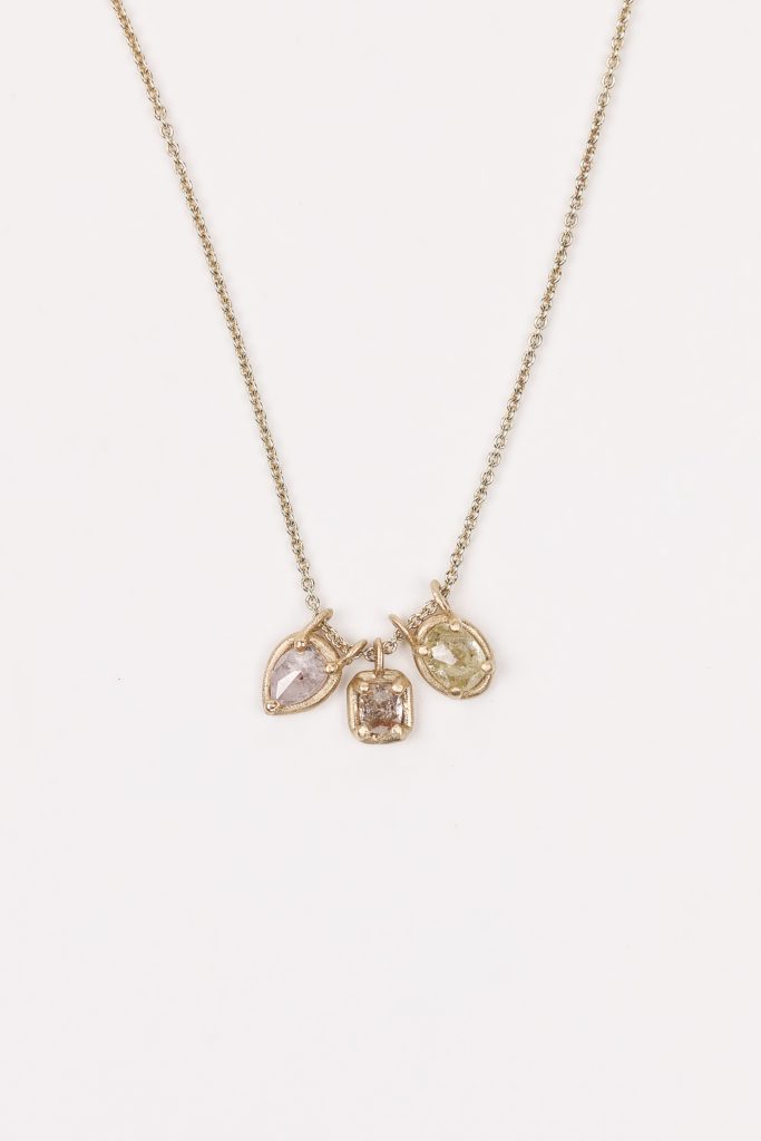 The Fantasy Diamond Triple Necklace