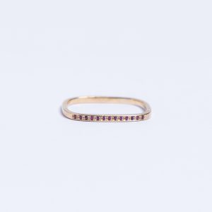 square ruby ring s